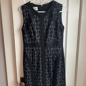 Donna Morgan black and white dress